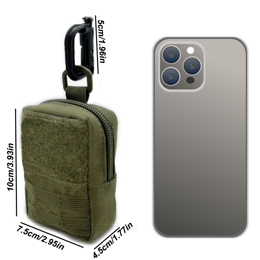 Tactical Mini MOLLE Pouch Comp - Edc Carry Fanny Pack ulasan dan harga