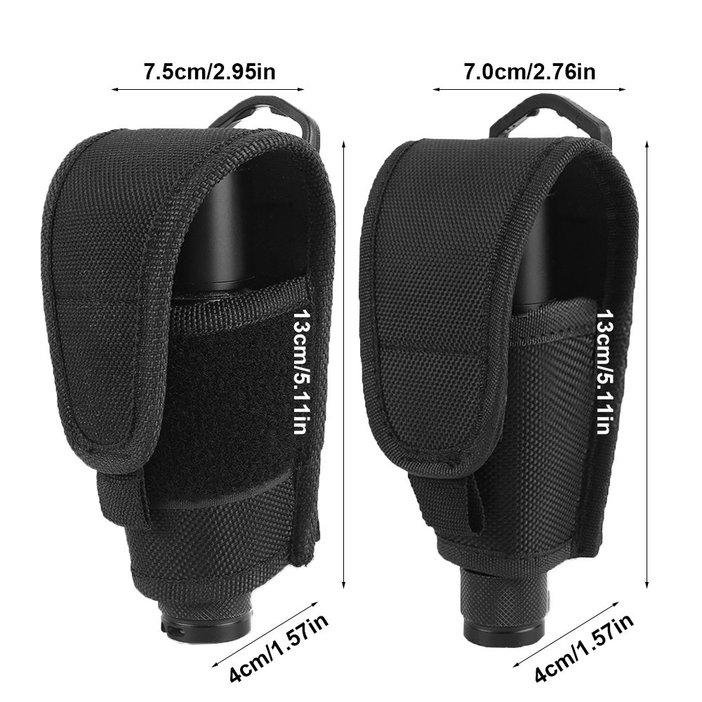 Tactical Flashlight Pouch Hols - Edc Carry Kit ulasan dan harga