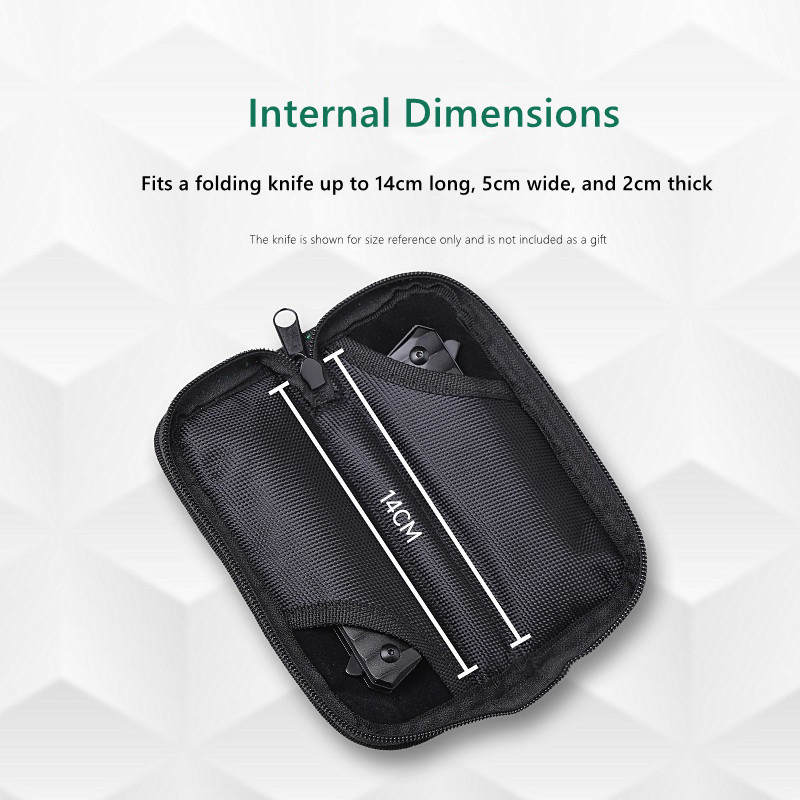 EDC Knife Pouch, Nylon Folding - Edc Carry Pocket Knife ulasan dan harga
