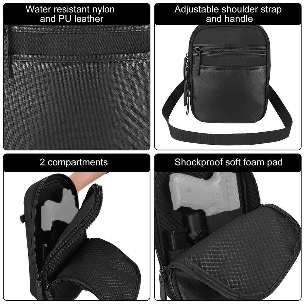 Tactical Gun Bag Concealed Car - Edc Carry Fanny Pack ulasan dan harga